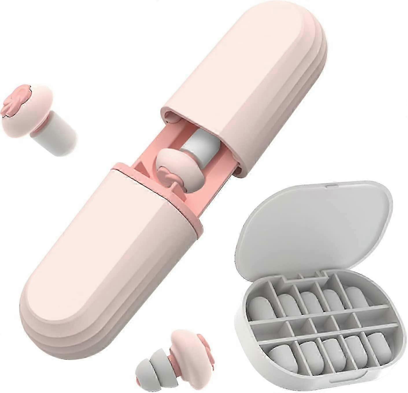 Ear Plugs For Sleeping Noise Cancelling, Silicone Ear Plugs For Noise Reduction, Comfortable Hearing Protection Earplugs