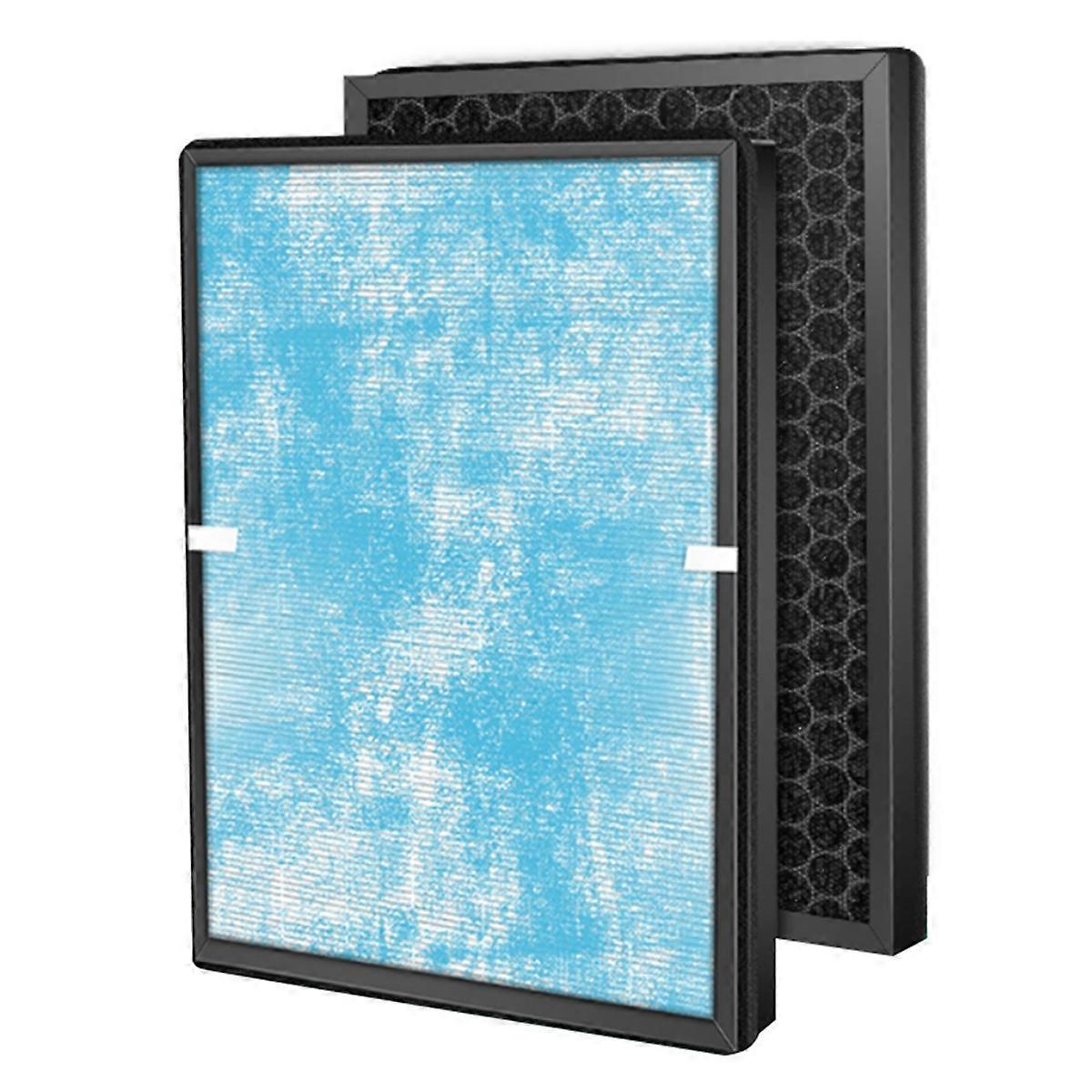 Hepa Filter Replacement for KJ350G-S1/S1Y/S1W/S2 FC-35S1 Air Purifier HEPA and Activated Carbon Filter