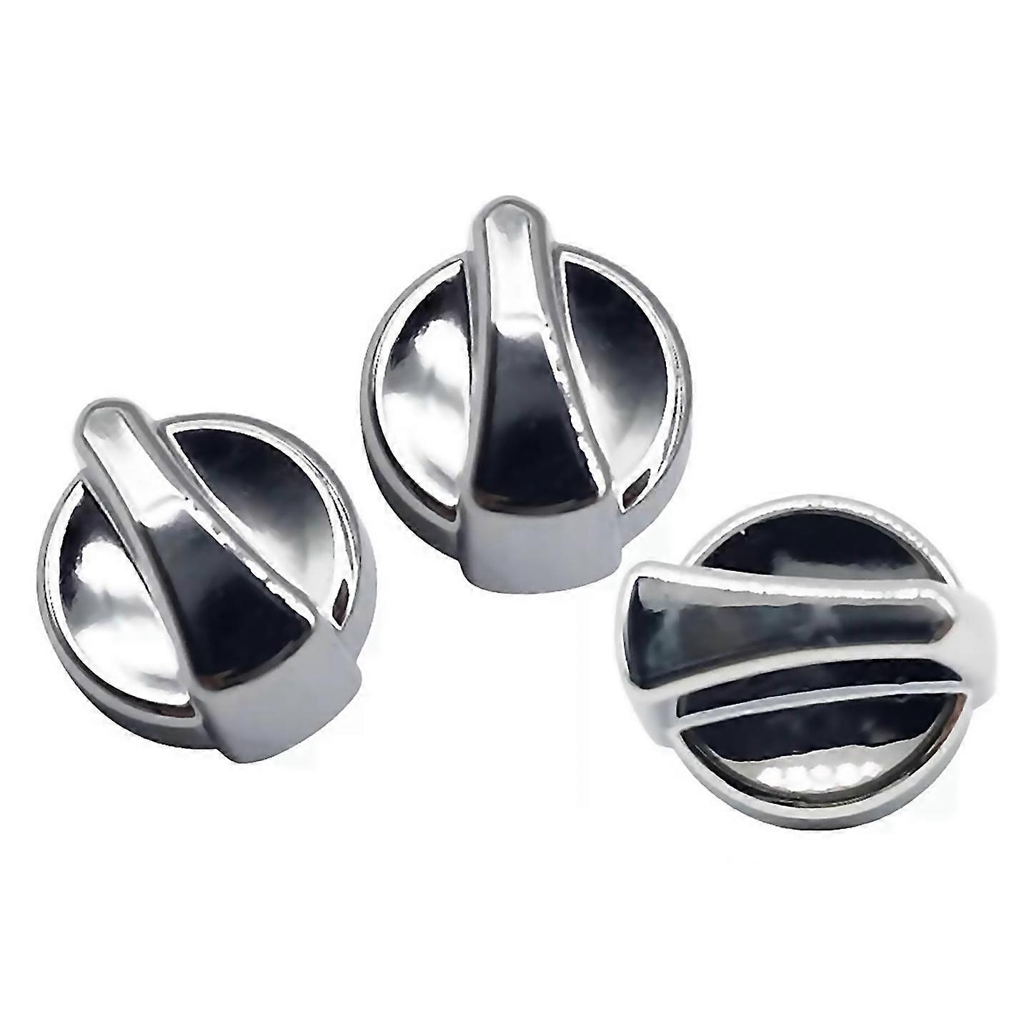 For 3pcs Air Conditioner Heater Control Knobs 121-0001-000 Compatible For