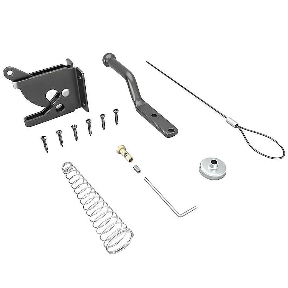 1 Set Gravity Latch for Heavy Duty Gate Handle and Locking Gate Latch