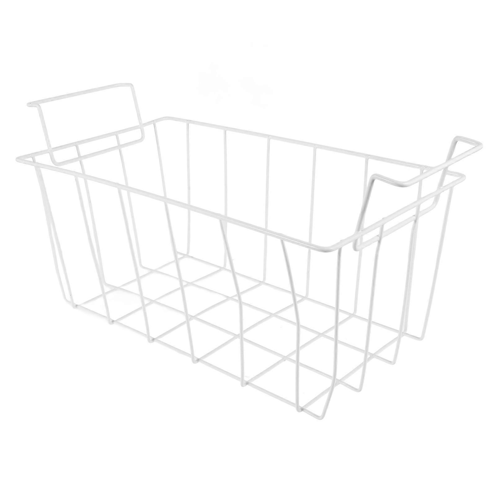 Wire Free Freezer Basket Organizer for Chest Freezers – Space Saving Food Storage Bin for Easy Cleaning and Efficient Home Organization