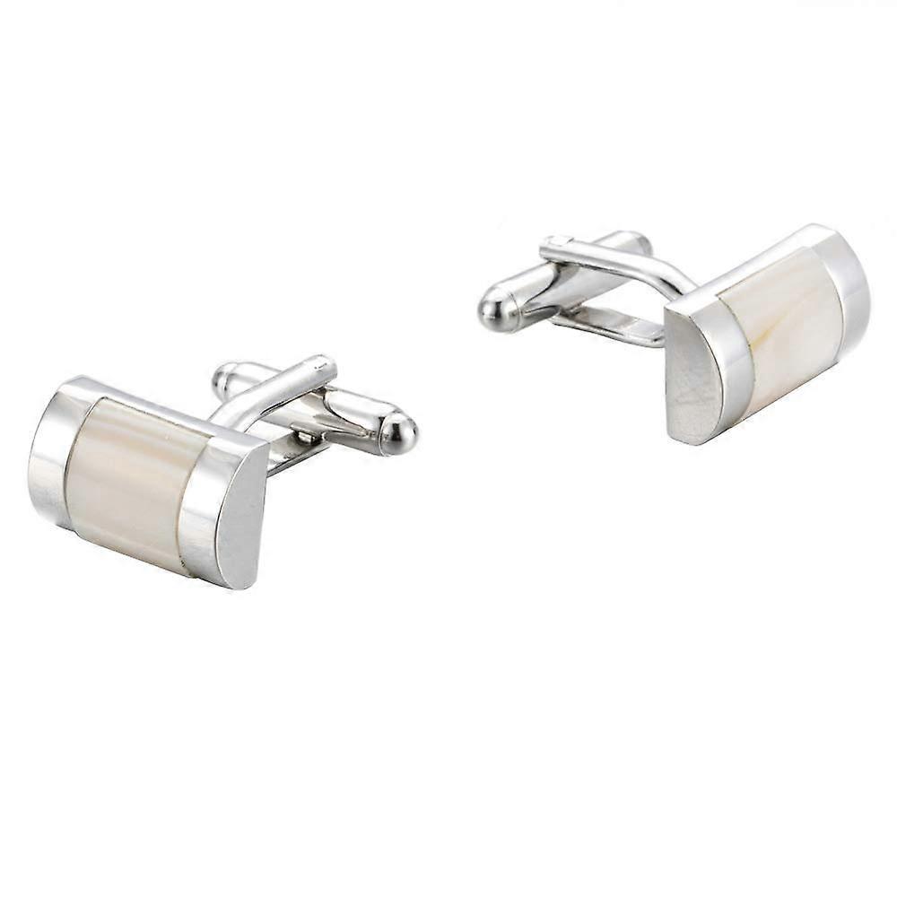 Anstecknadel Herren Anzug Manschettenknöpfe Silber für Business-Hemden, Elegante Manschettenköpfe, Hochwertige Kleidungsknöpfe