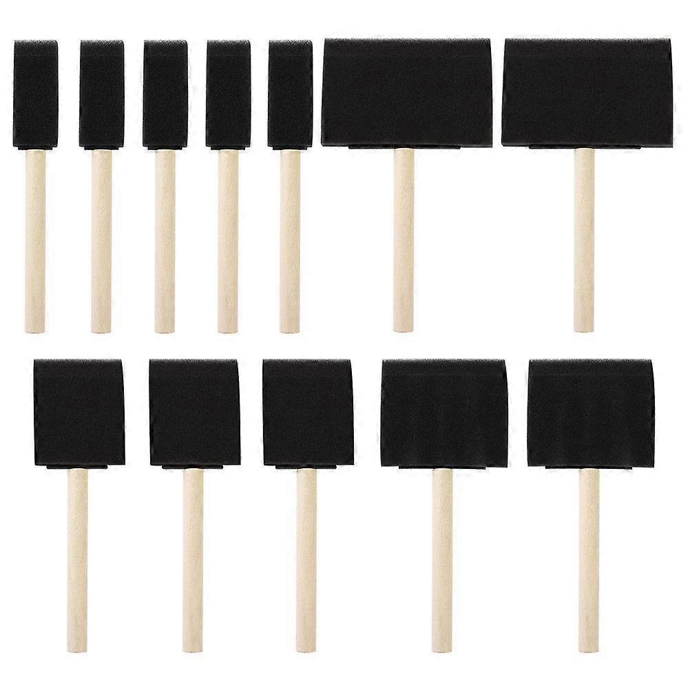 Sponge Brushes Set Painting Use 16.5X10CM Paint Absorption 12Pcs
