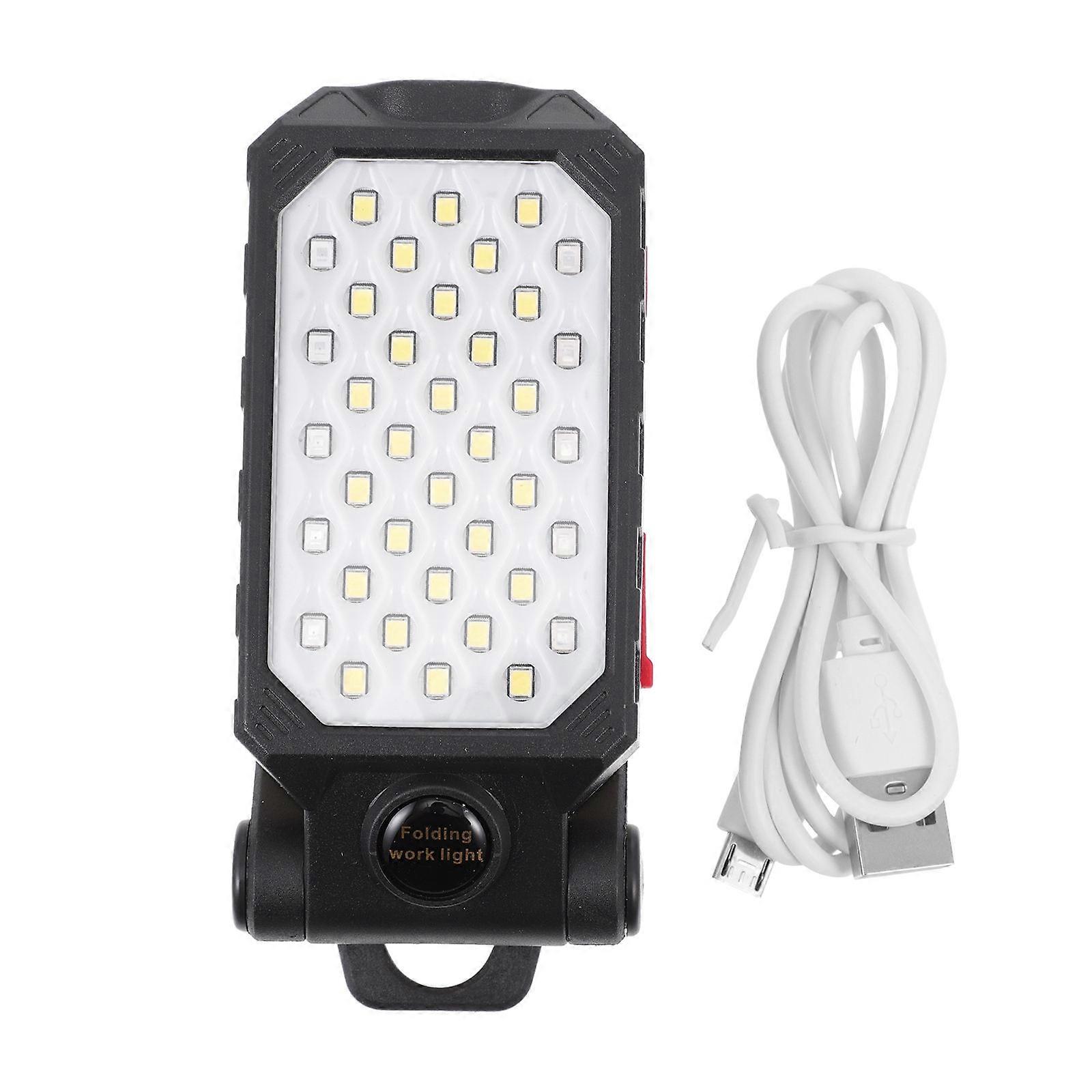Portable Work Light Rechargeable Inspection Lamp Outdoor Camping Repair Multi Color 1 Set LED Waterproof Dustproof
