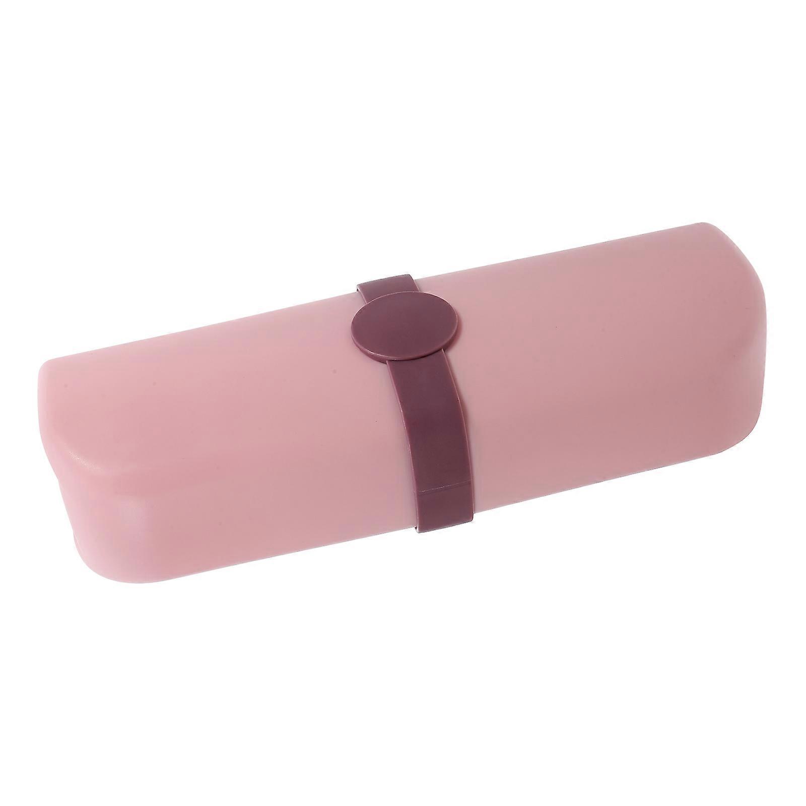 Portable Travel Toothbrush Cup Toothbrush Storage Cup Gym Simple Appearance Durable Material 1Pcs
