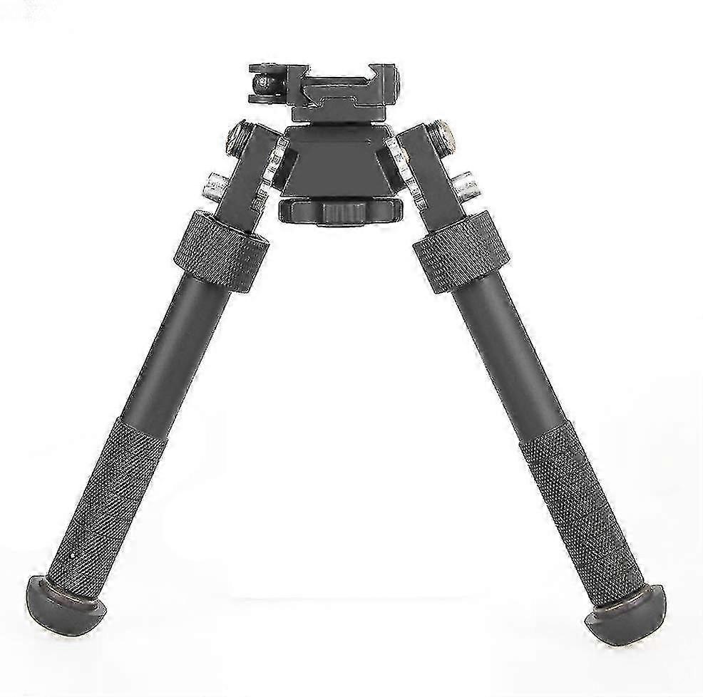 Rotatable bipod for rifle with tactical stability and butterfly mount