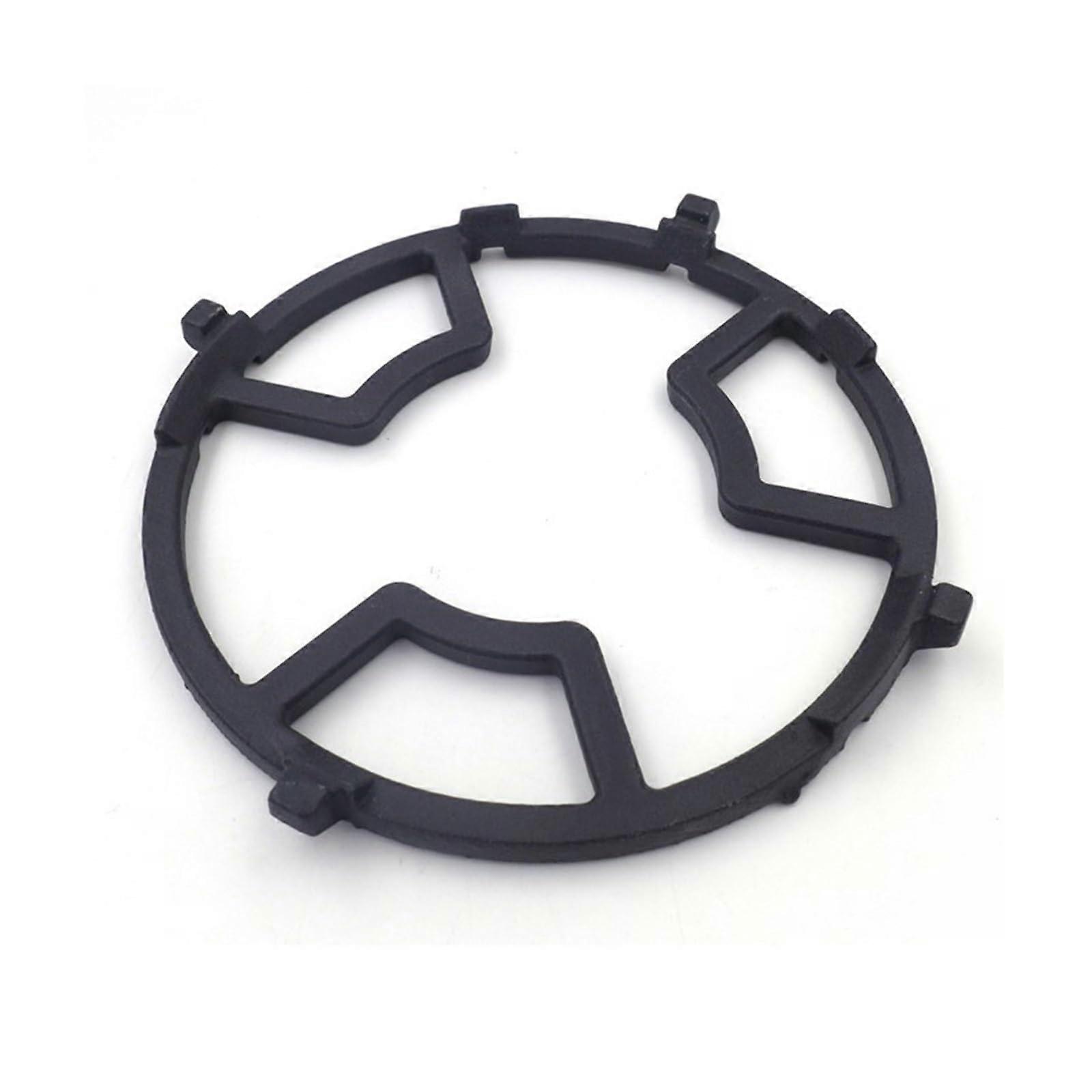 Wok Ring Stove Rack Cast Iron Wok Support Hob Pan Holder 17.6cm Black