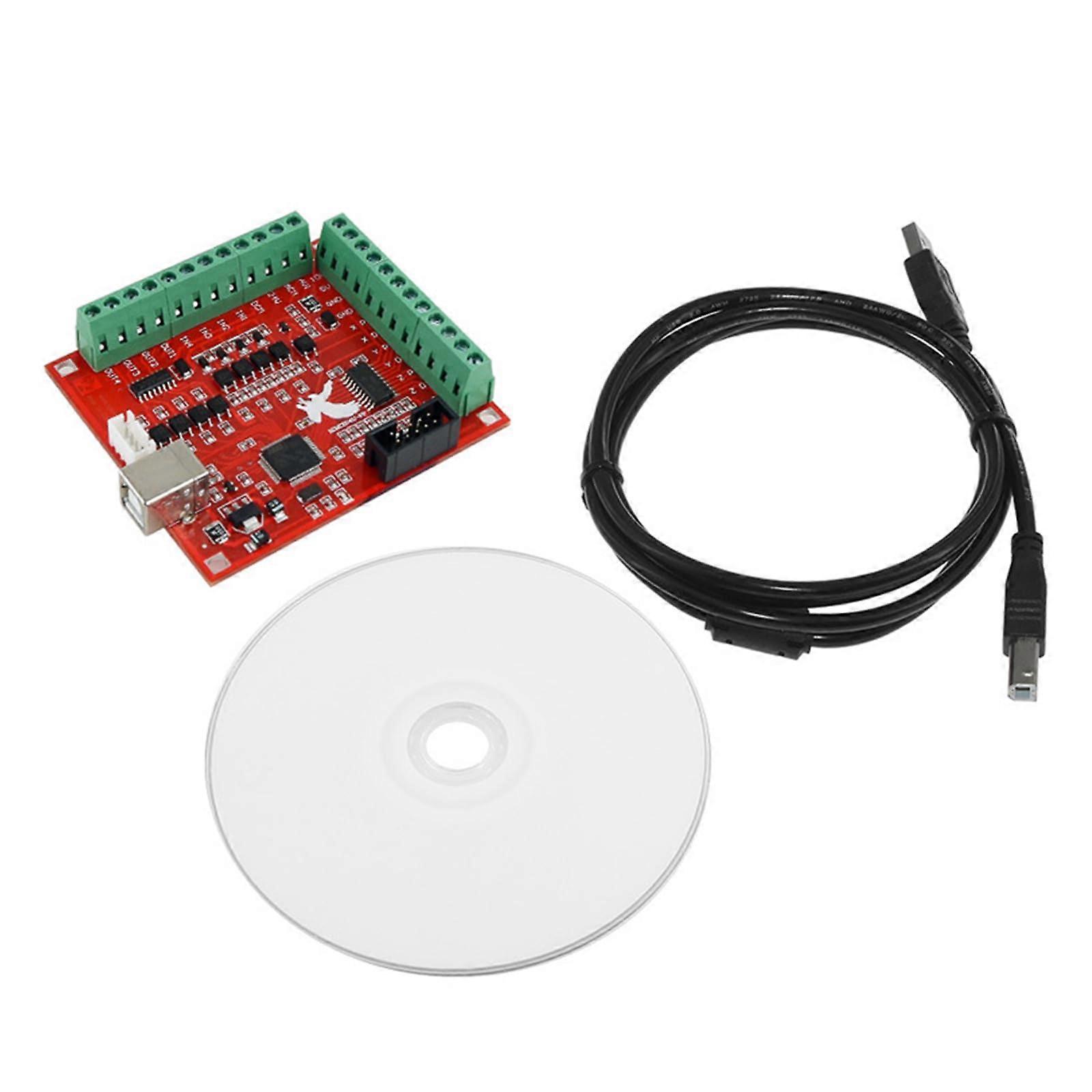 Motorplatine USB 100 kHz 4-Way Interface Drive Motion Control Driver Board Replacement
