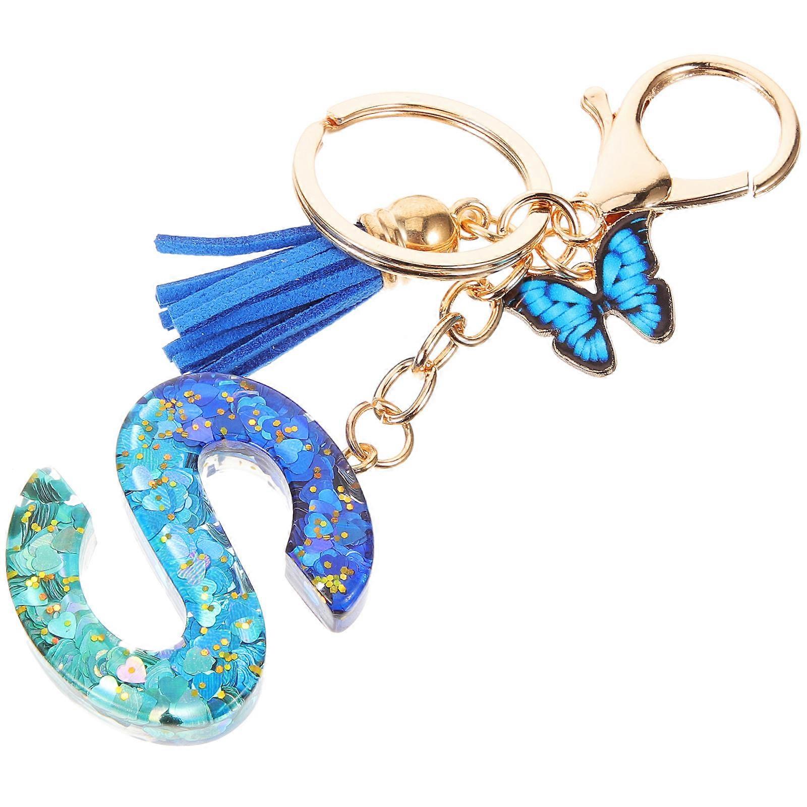 Bag Key Chain Stylish Design Metal Keyring Purse Charm Keys Organization Multicolor 1Set