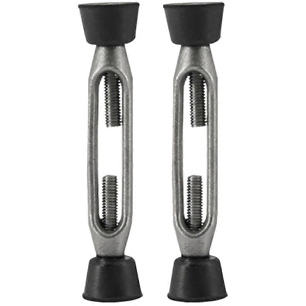 Flower Arranging Tool in Black for Crafting Use Durable Stainless Steel Branch Fixer 2pcs