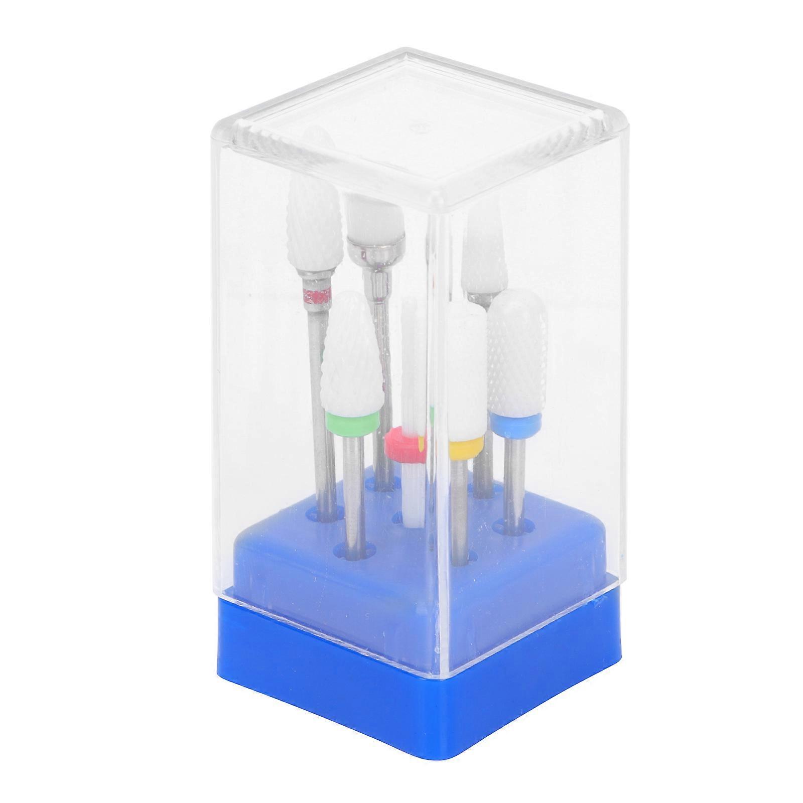 Professional Nail Heads Durable Manicure Nail Polishing Tools For Salon Use Assorted Color Nail Cleaning 1 Set