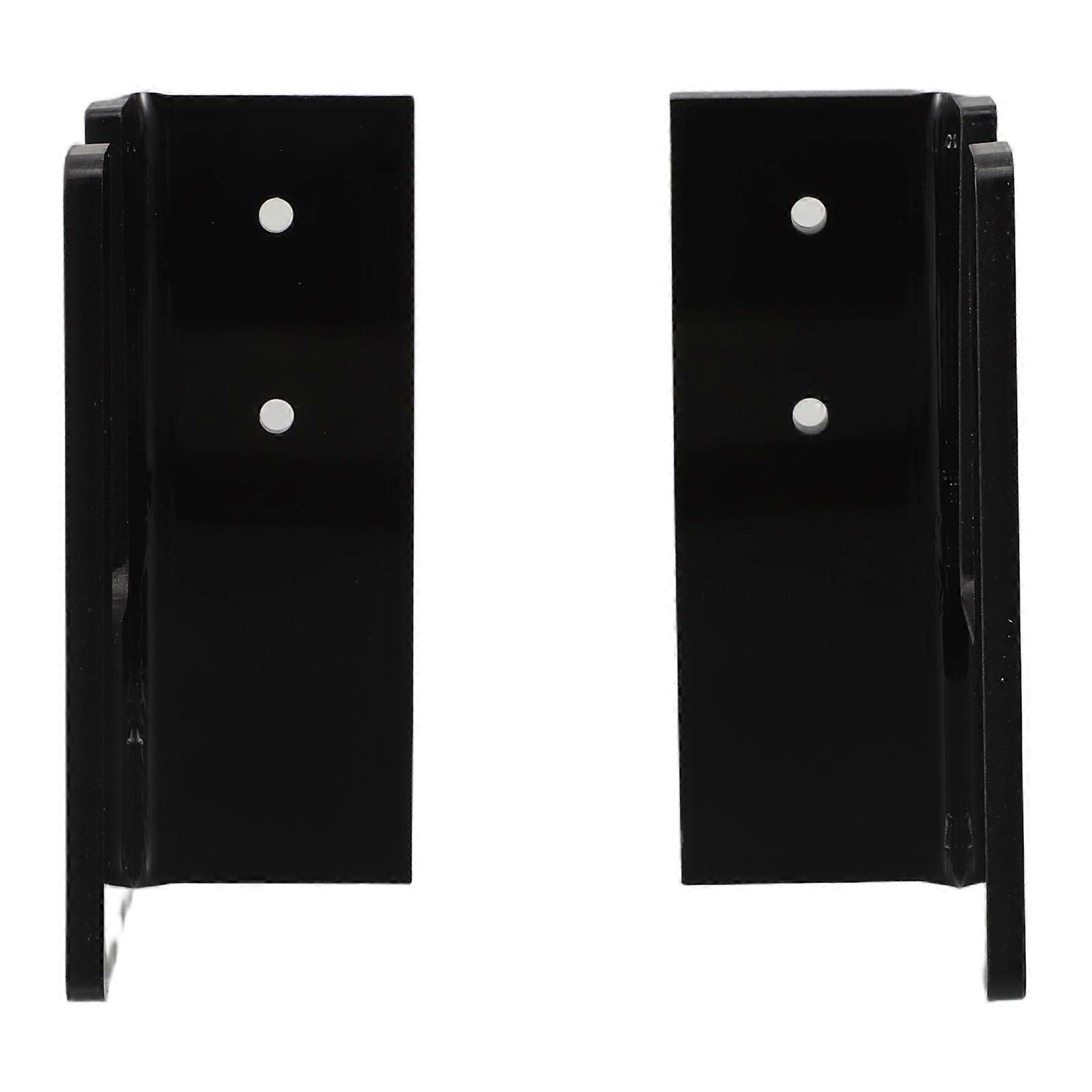 Acrylic Skateboard Wall Mount for Home Use Black Spacesaving and Stylish Display 1 Set