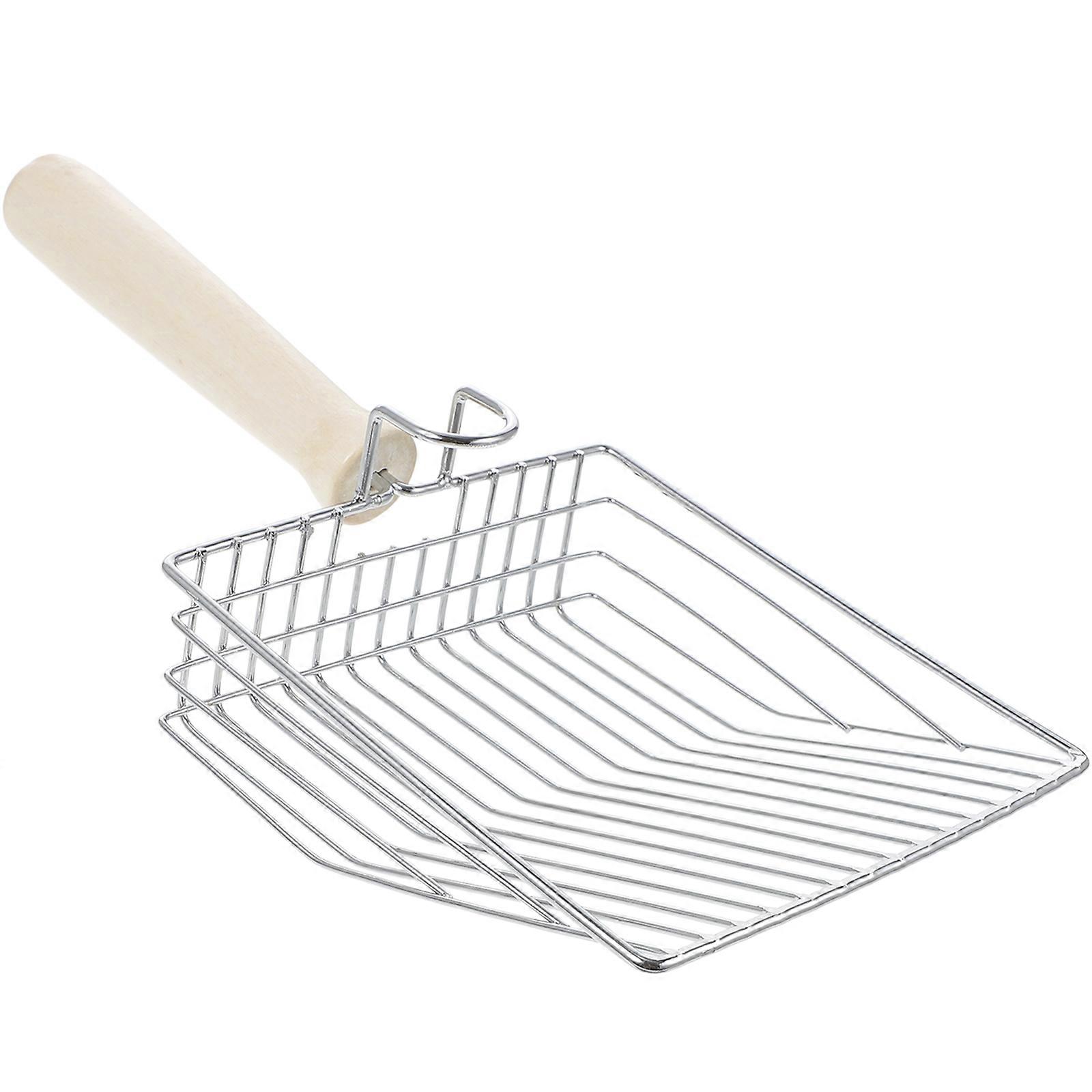 Long Handled Cat Litter Scoop Portable Cat Poop Cat Litter Cleaner