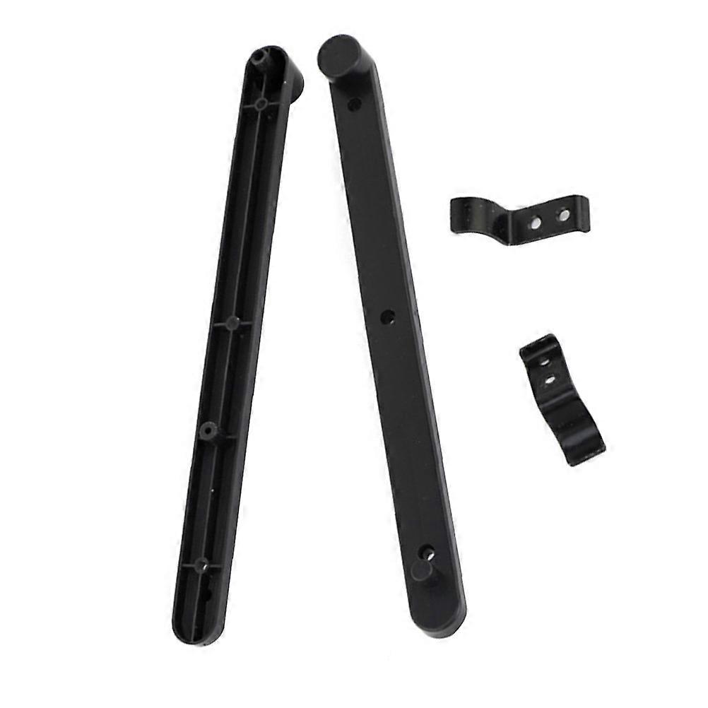 Slide Rails for Drawers Easy to Use Track Guide in Black 24.4X2.75X1.97CM for Home Improvement Smooth Movement 2Pcs