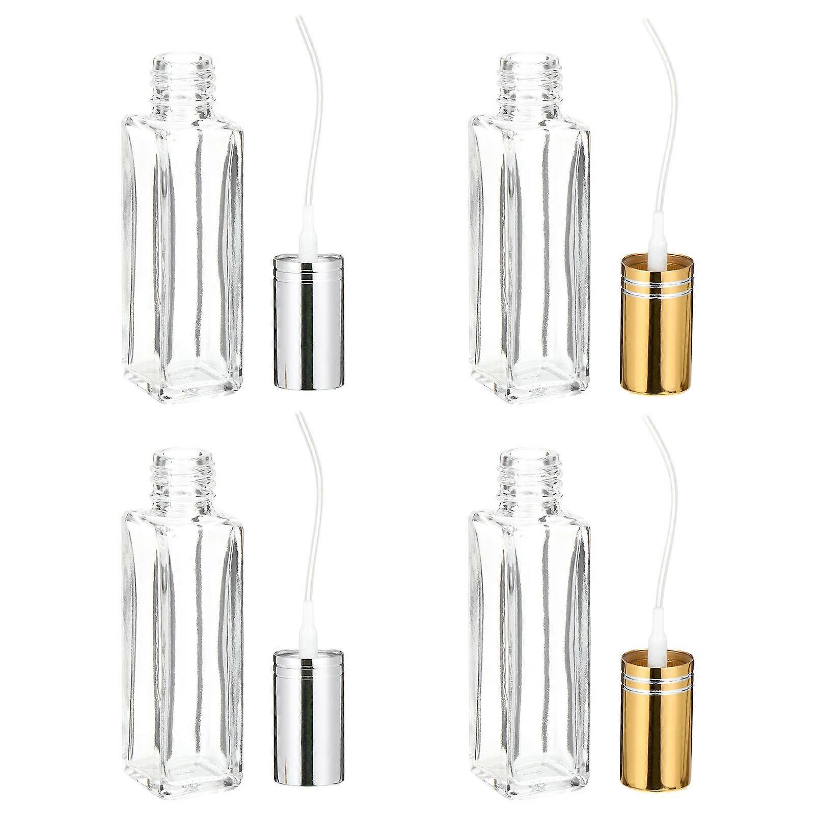 Travel Size Perfume Refill Bottle Elegant Addition To Bookshelf And Vanity Table 10ML Fashion Modeling 4Pcs