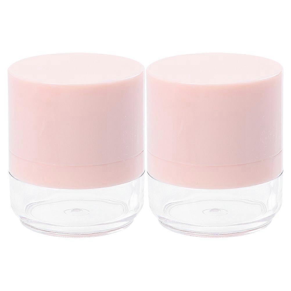2 Pcs Lose Pulver Container Pulver Puff Und Container Reise Pulver Spender