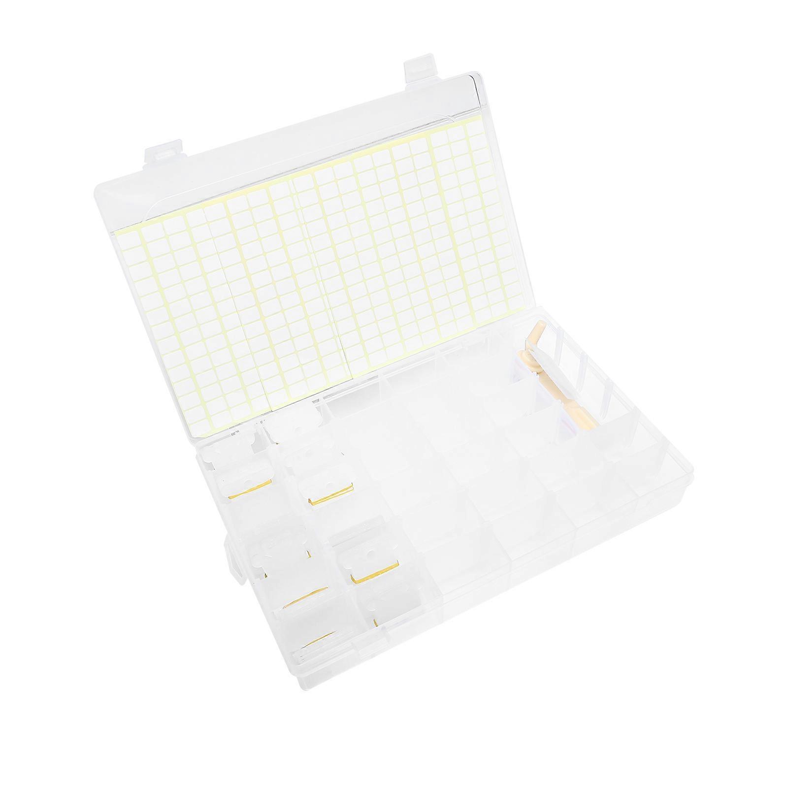 Embroidery Organizer with Bobbin Winder Sticker for Thread Management