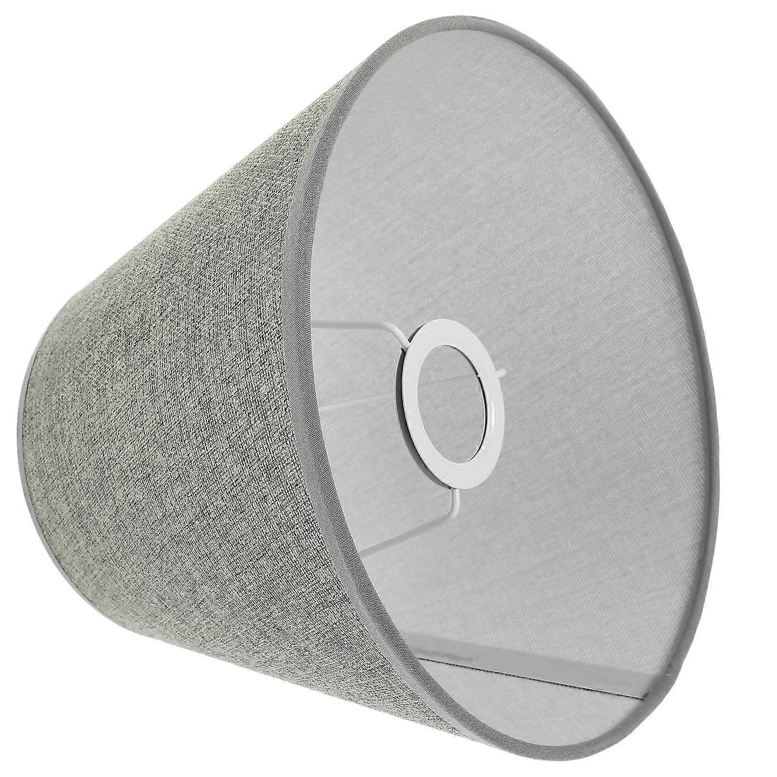 Comfortable Fabric Lighting Shade Desk Lamp Cover Warm Atmosphere Creation Round Top Square Base 1Set