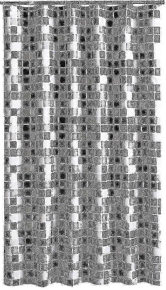 Duschvorhang 200x220cm, schimmelfestes, wasserdichtes Polyestergewebe