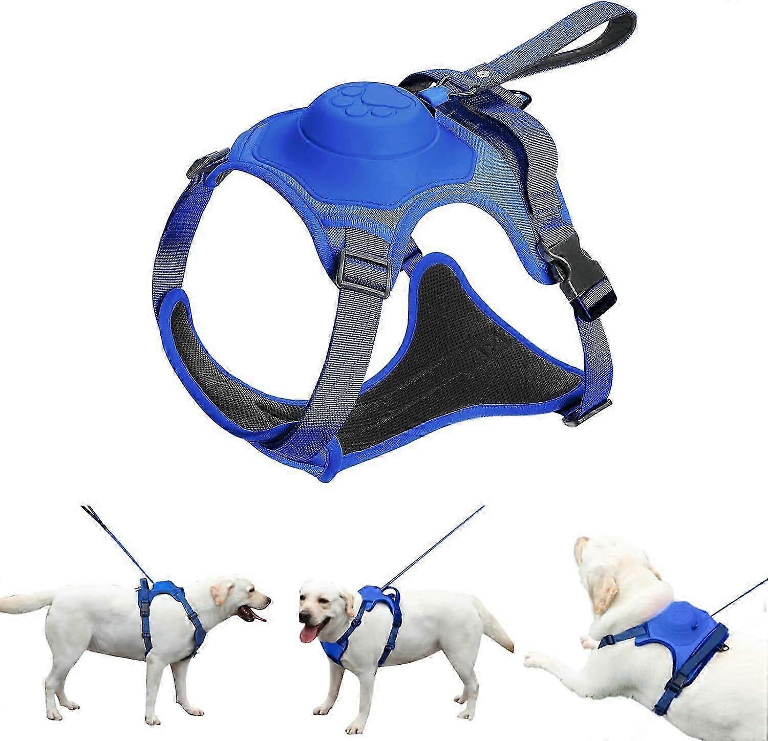 Dog Harness for Large Dogs No Pull Dog Harness Retractable Dog Leash