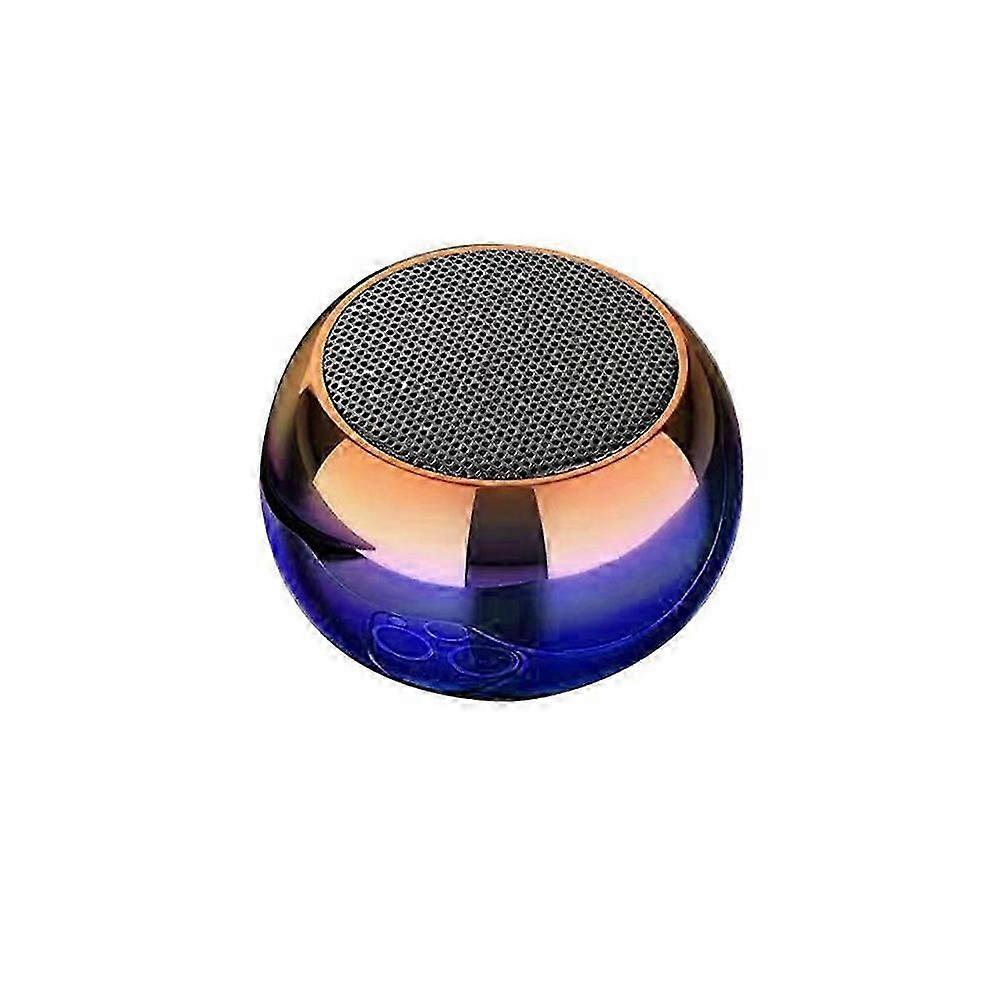 Metal Mini Portable Wireless Bluetooth Speaker Small Subwoofer Loud Sound