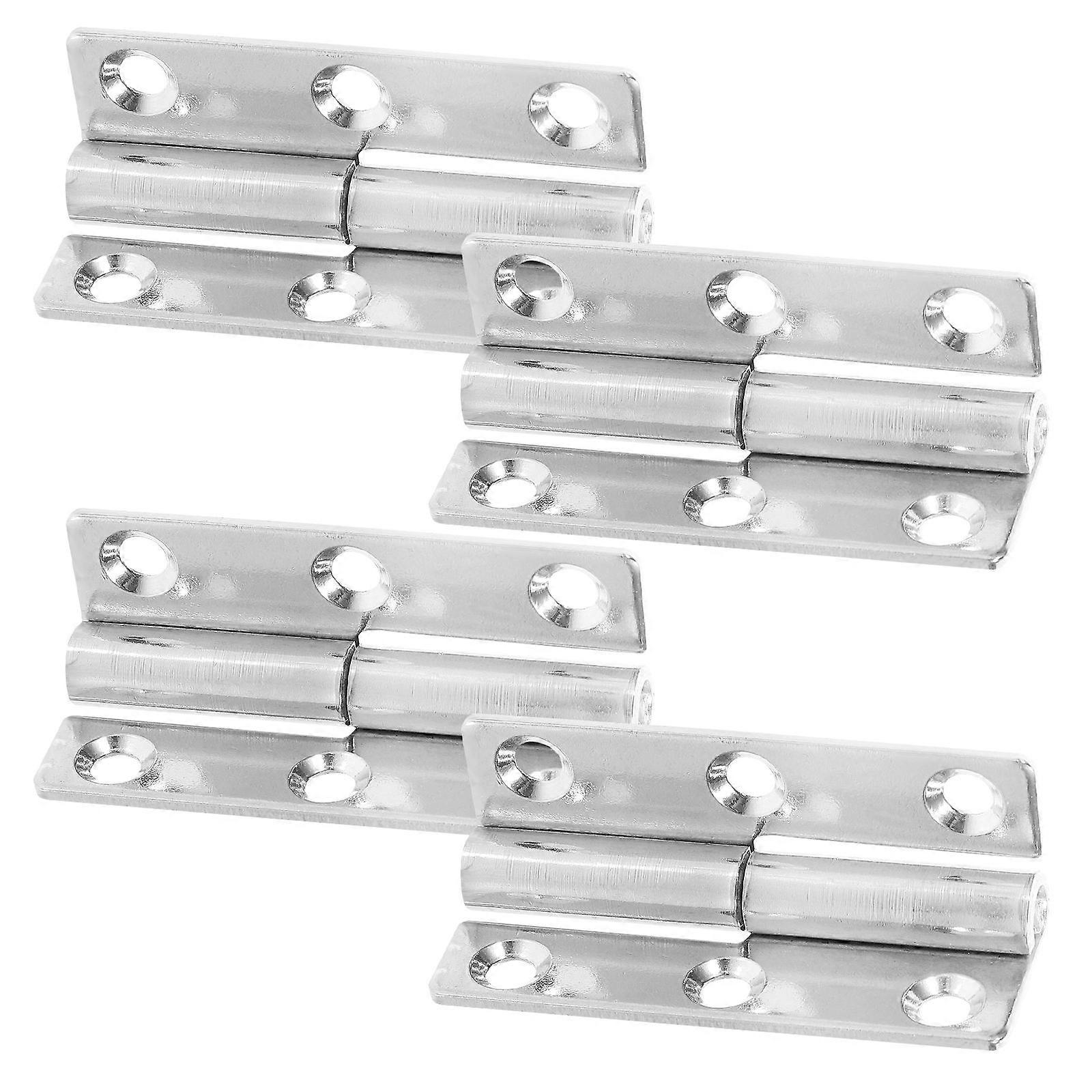 Stainless Steel Heavy Duty Lift Off Hinges for Door and Window with Smooth Swing 4 Pcs Silver