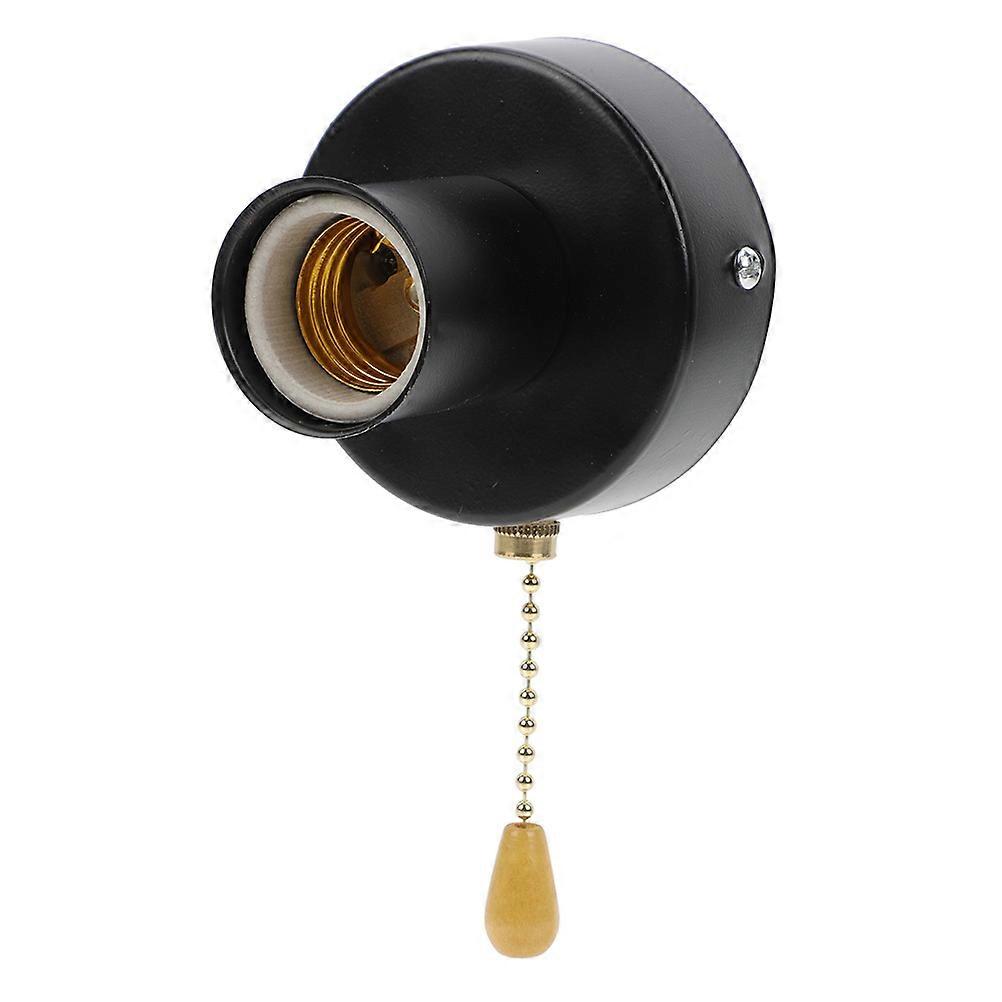 Pull Chain Light Fixture Replacement Lamp Socket Ceiling Light Base Accessory for Easy Installation