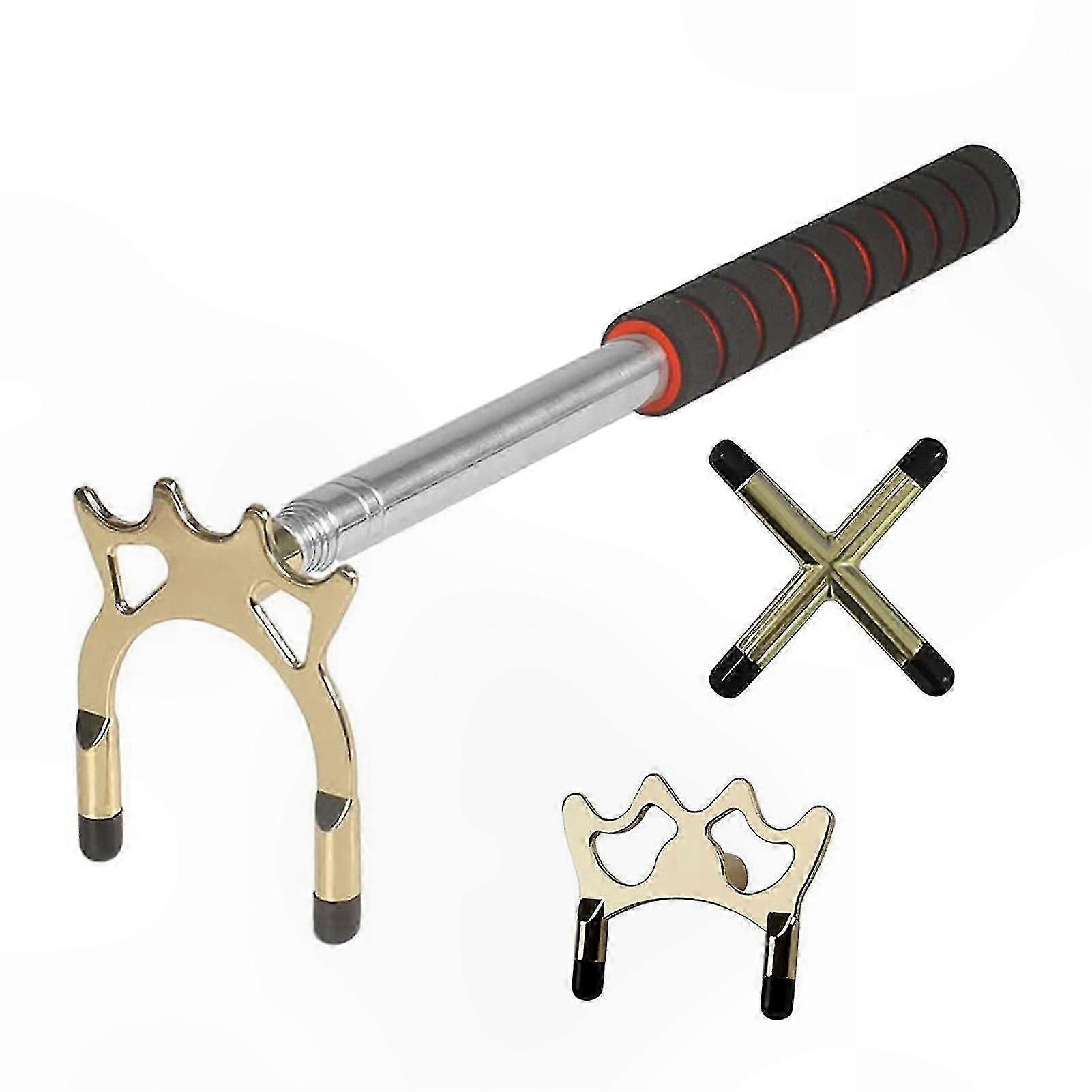 Adjustable Pool Cue Bridge with Removable Head for Billiards Accessory Use