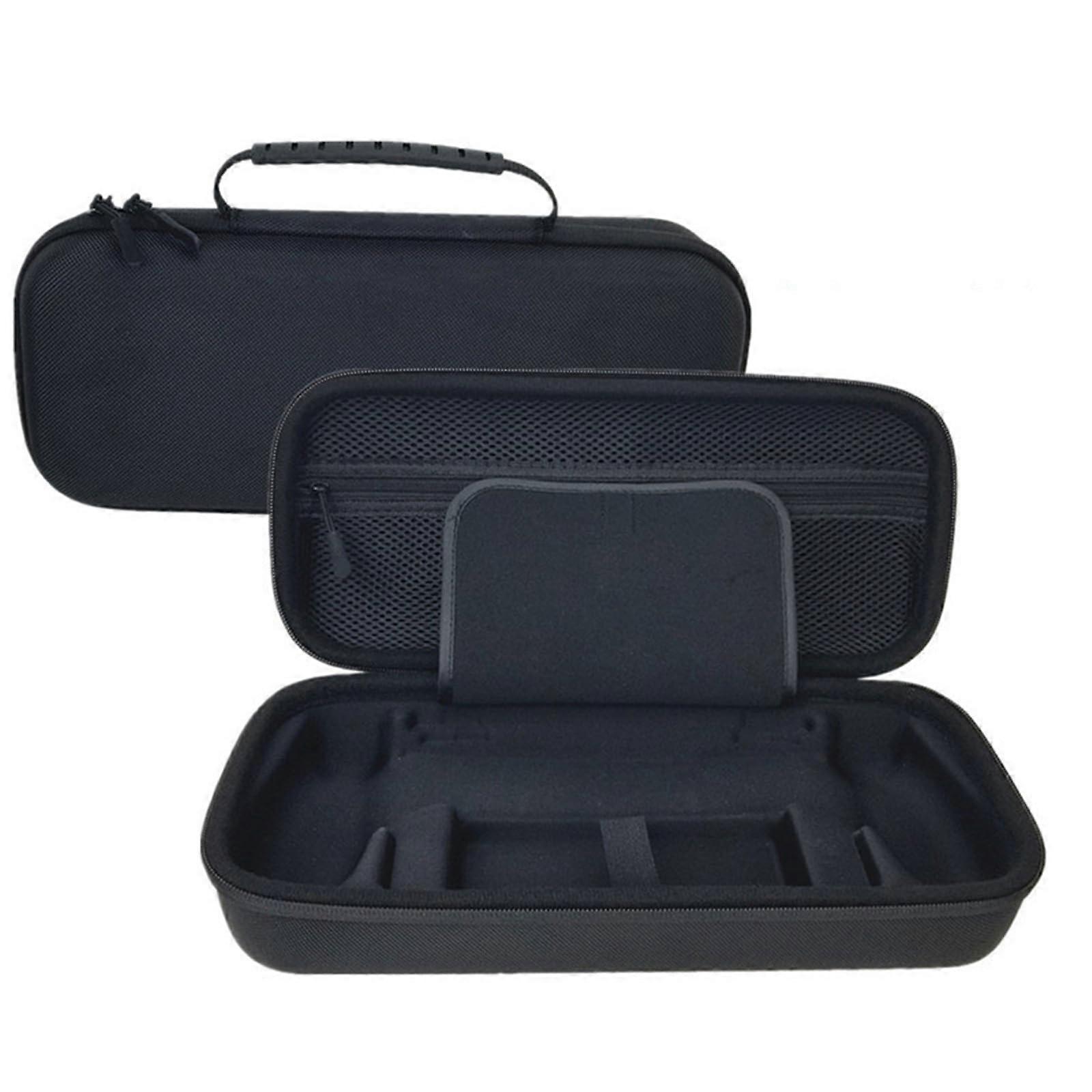Hard EVA Travelling Case Storage Bag Protective Bag Carrying Case for Gaming Console Compatible Storage Bag Black D