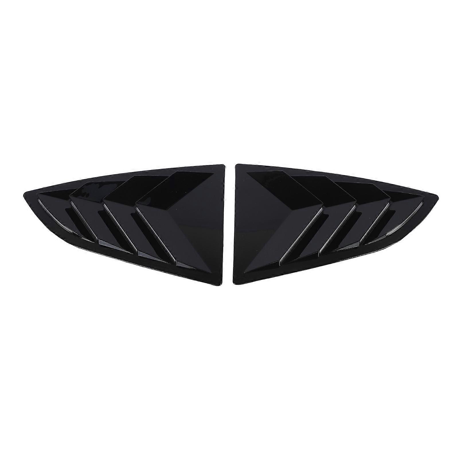 Pair of Rear Window Shutter Cover Left Right Stylish Look Weatherproof Proper Fit for BRZ 2021 to 2024
