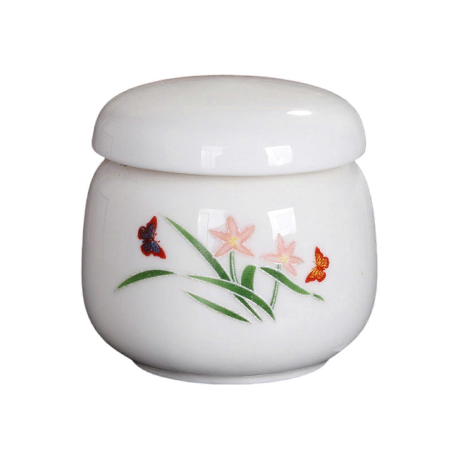 Ceramic Storage Jar Portable Sealed Container for Coffee Spices Travel Home Use Multicolor