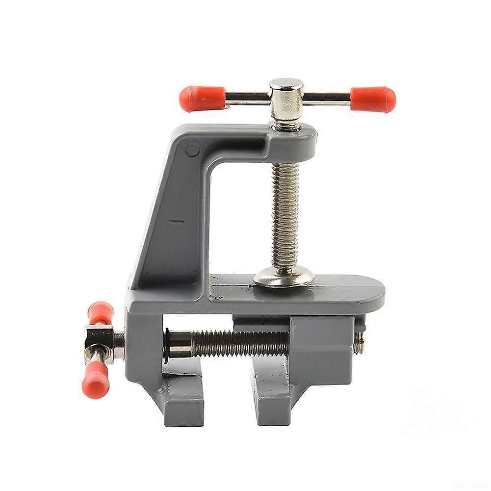 Hobbyist's Essential Miniature Bench Vise for Clamping Made of Aluminum,  Support for All Your Projects