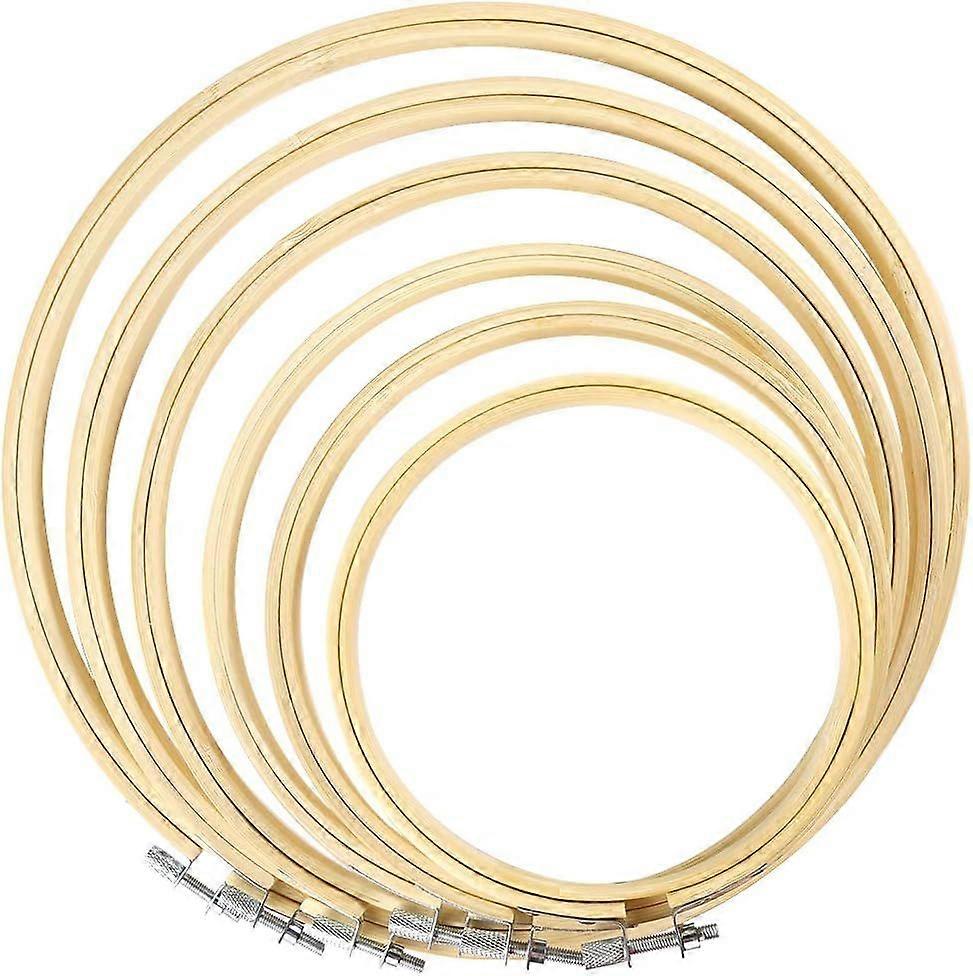 Adjustable Bamboo Circle Cross Stitch Embroidery Frame Parts