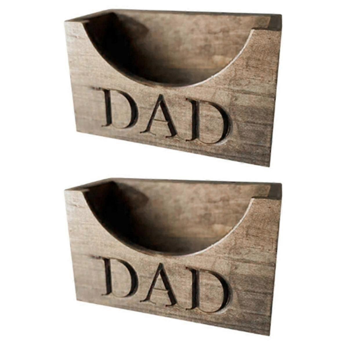 Wooden Hat Holder Display Stand - Baseball Cap Storage