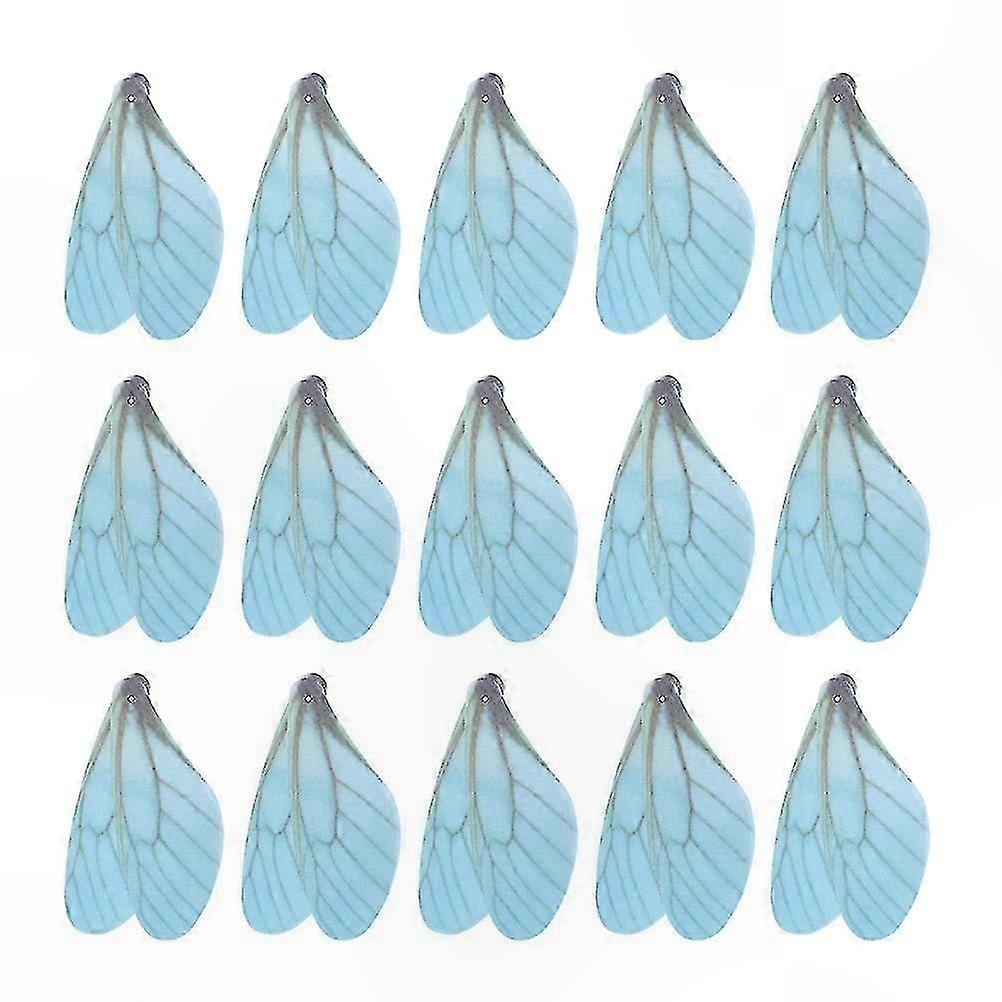 50-Pack Decorative Fabric Dragonfly Wings for Arts and Crafts Projects