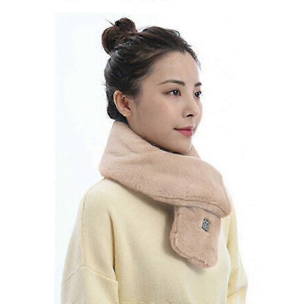 Neck Warmer Scarves Plush Soft Heated Scarf Electric Heating Wraps