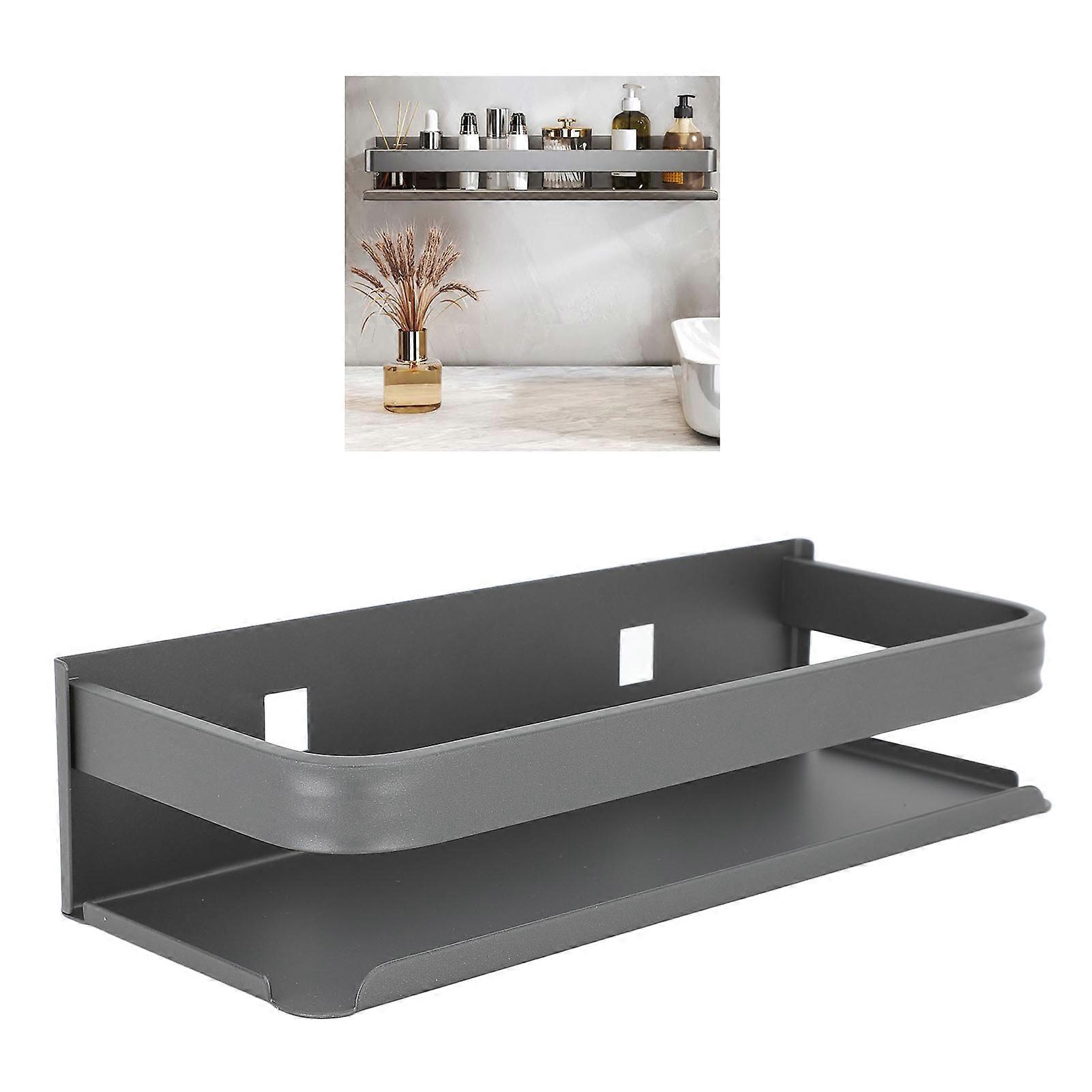 Bathroom Rack Floating Shelf 25cm Stainless Steel Wall Mount