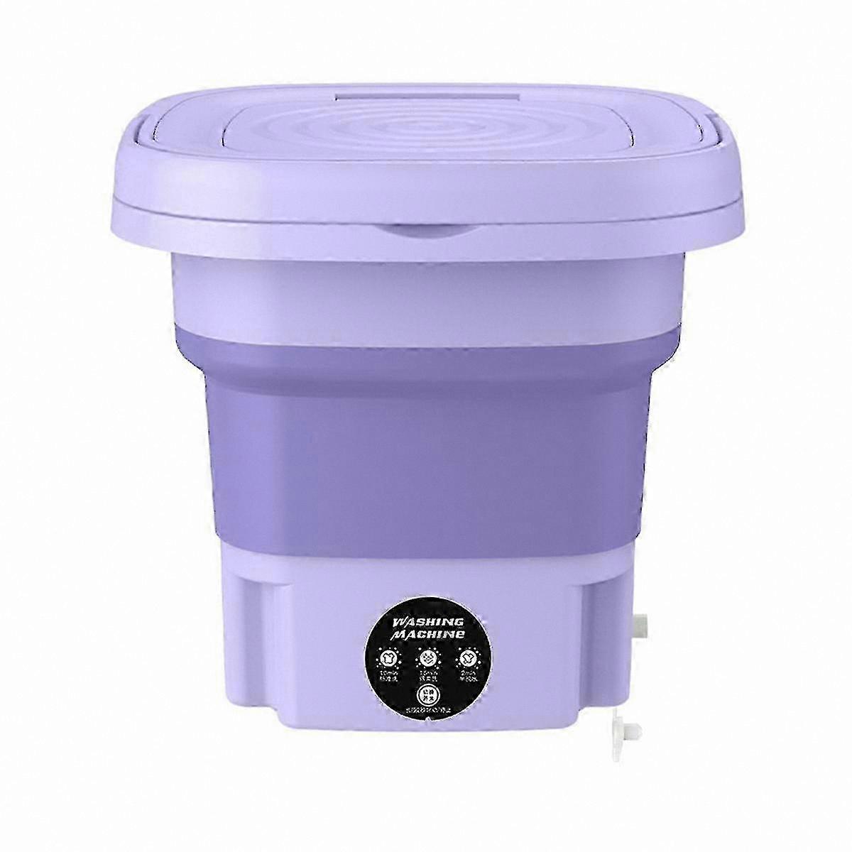 Compact Folding Mini Washer for Undergarments with EU Plug