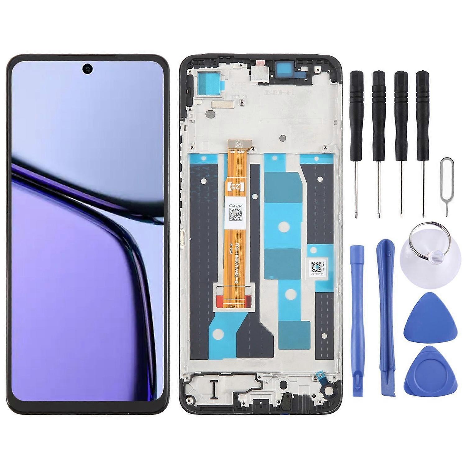 LCD Screen with Frame For Realme Narzo N65