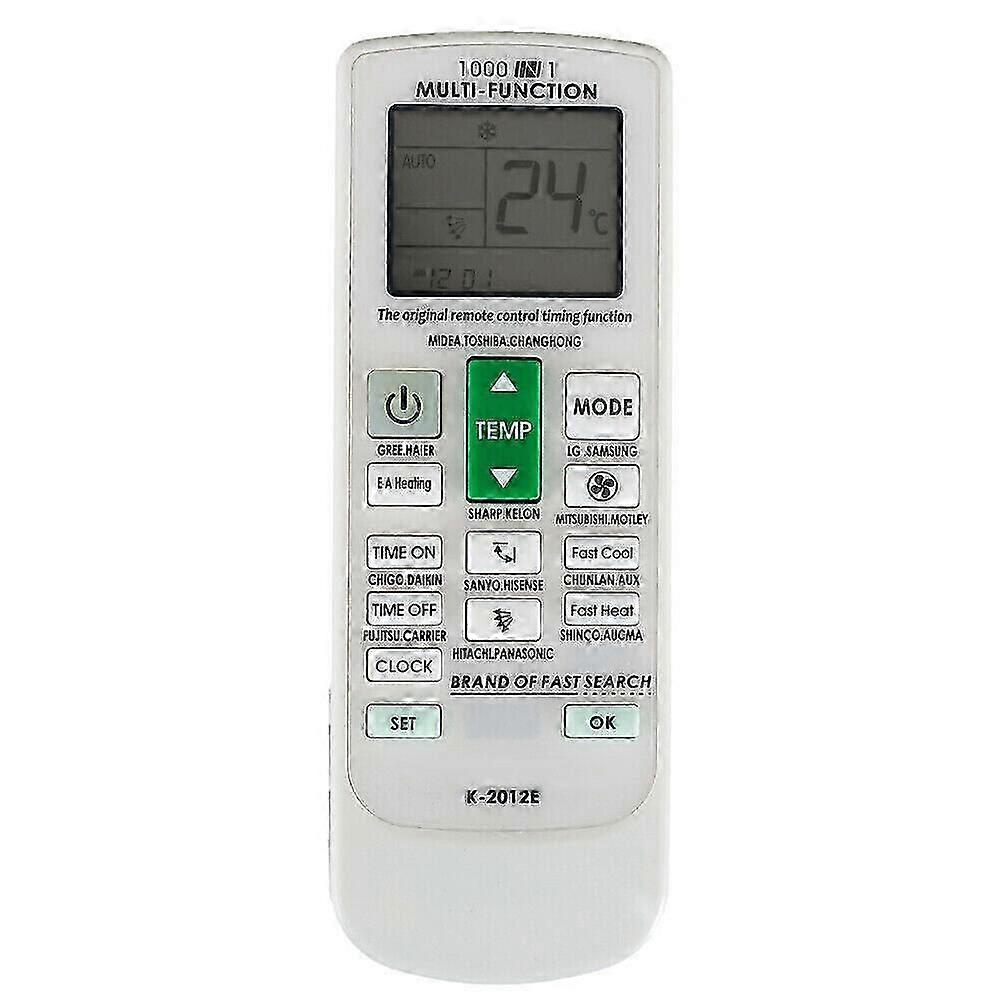 Universal A/C remote K-2012E for CHUNGHOP 1000 in 1