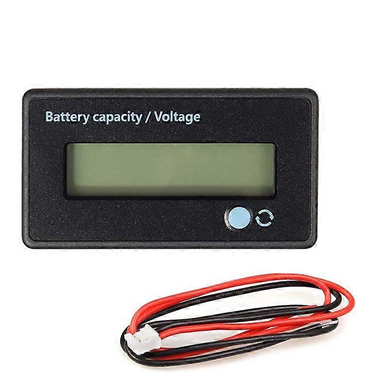 Battery Meter Battery Capacity Voltage Monitor, DC 12/24/36/48/60/72/84V Battery Capacity Voltage G