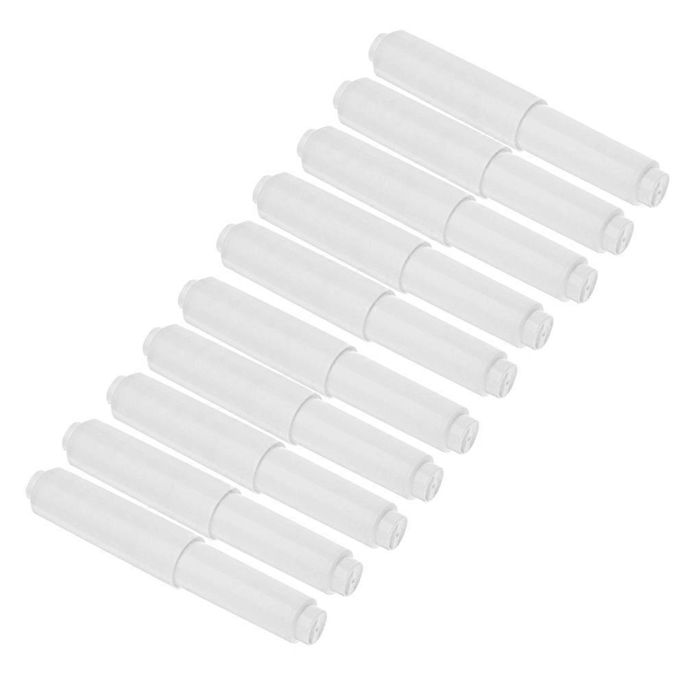 Spring Loaded Paper Holder Insert 20 Pcs Rectangular Plastic For Household Bathroom Slip Prevention
