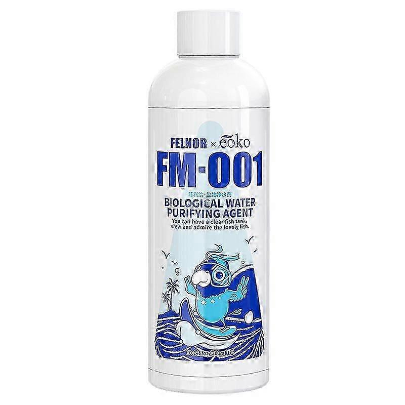 FM-001/002- مزيل الطحالب لتنقية مياه خزان السمك ، 300 مل