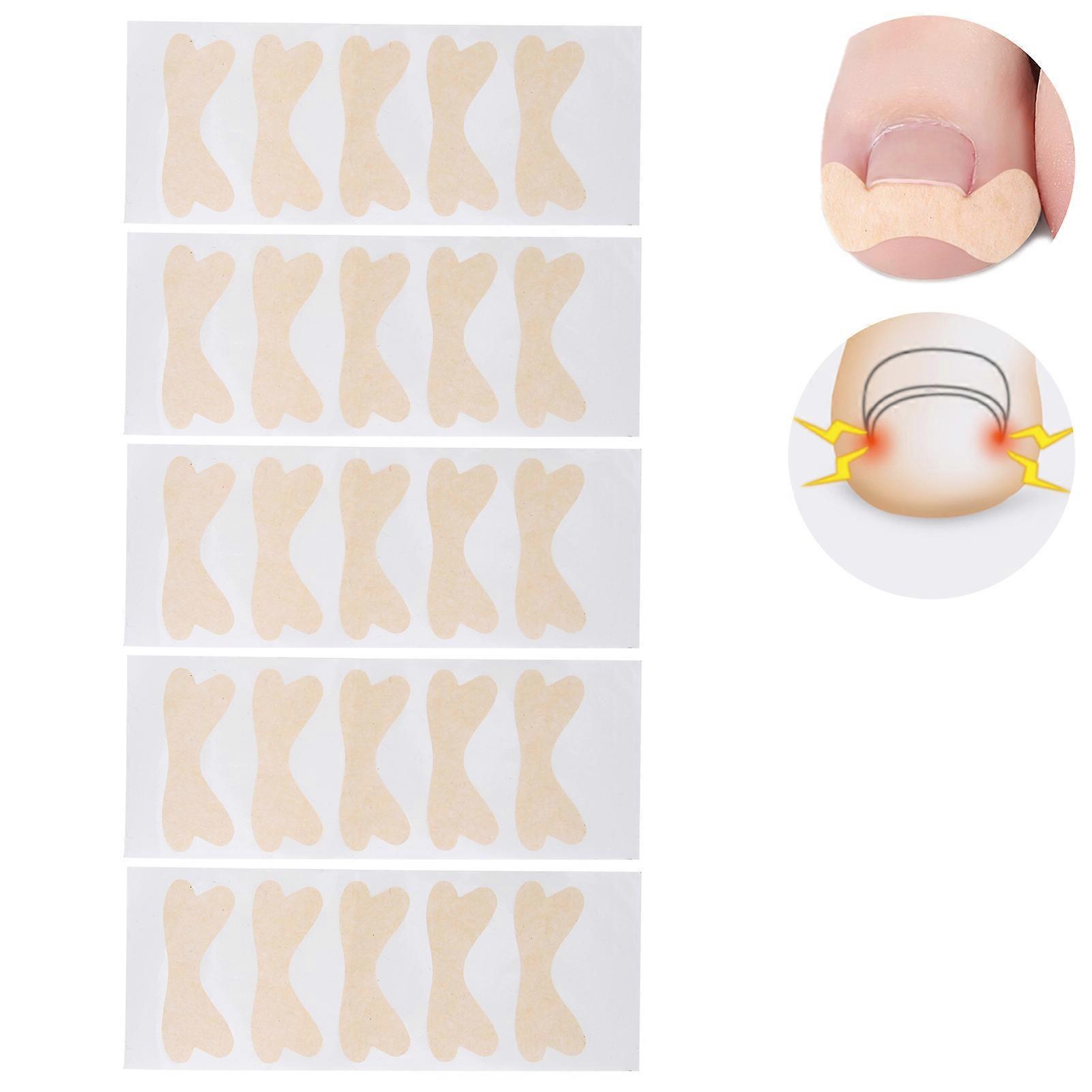 5 Sheets Ingrown Toenail Correction Patch 13x4.8cm Breathable