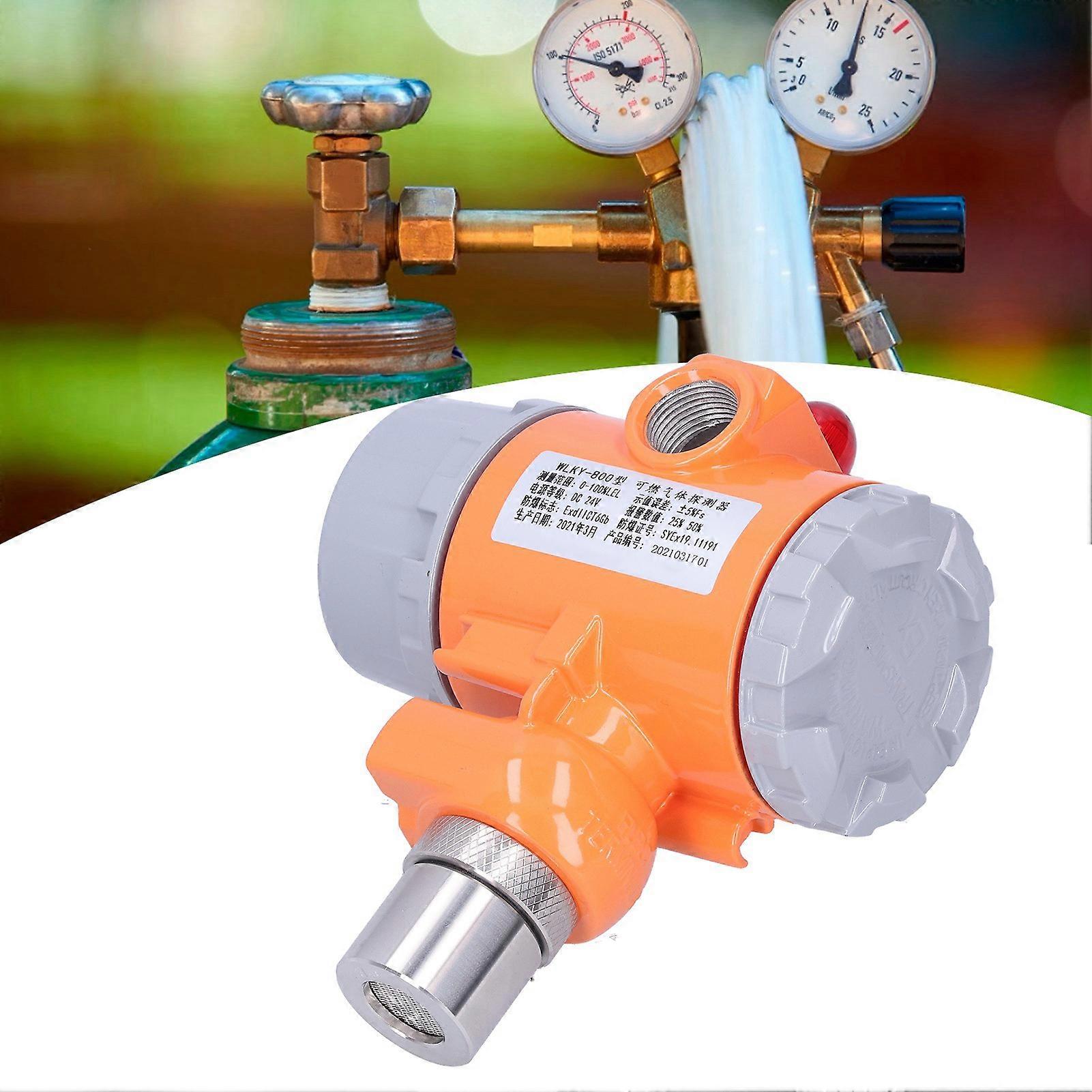 DC24V Combustible Gas Detector Combustible Gas Alarm for Toxic Gas Detection Industrial Testing