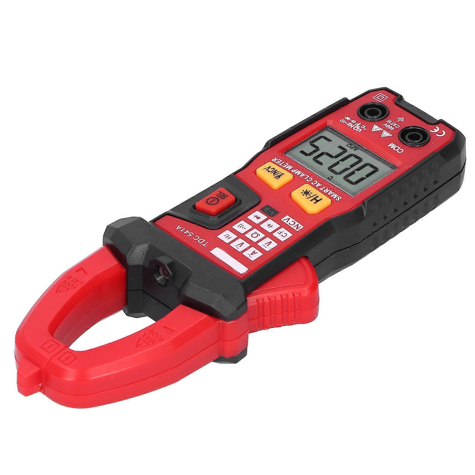 TDC541A Digital Clamp Meter 600A AC/DC Voltage Resistance Tester