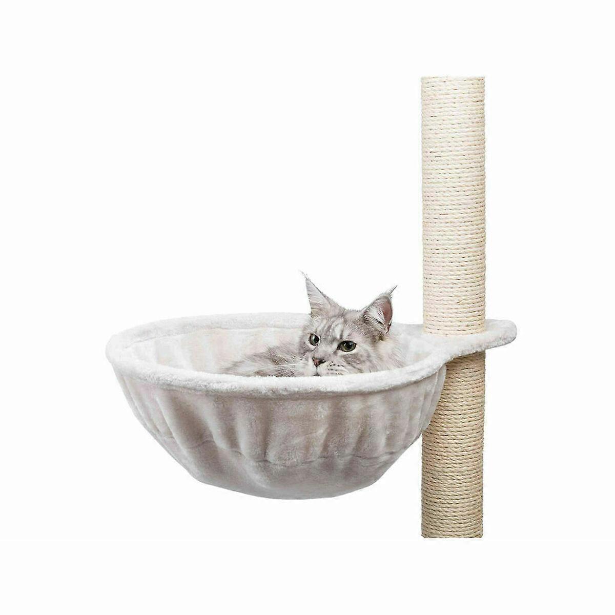Cat scratching post Trixie Light grey Polyester Ø 45 cm