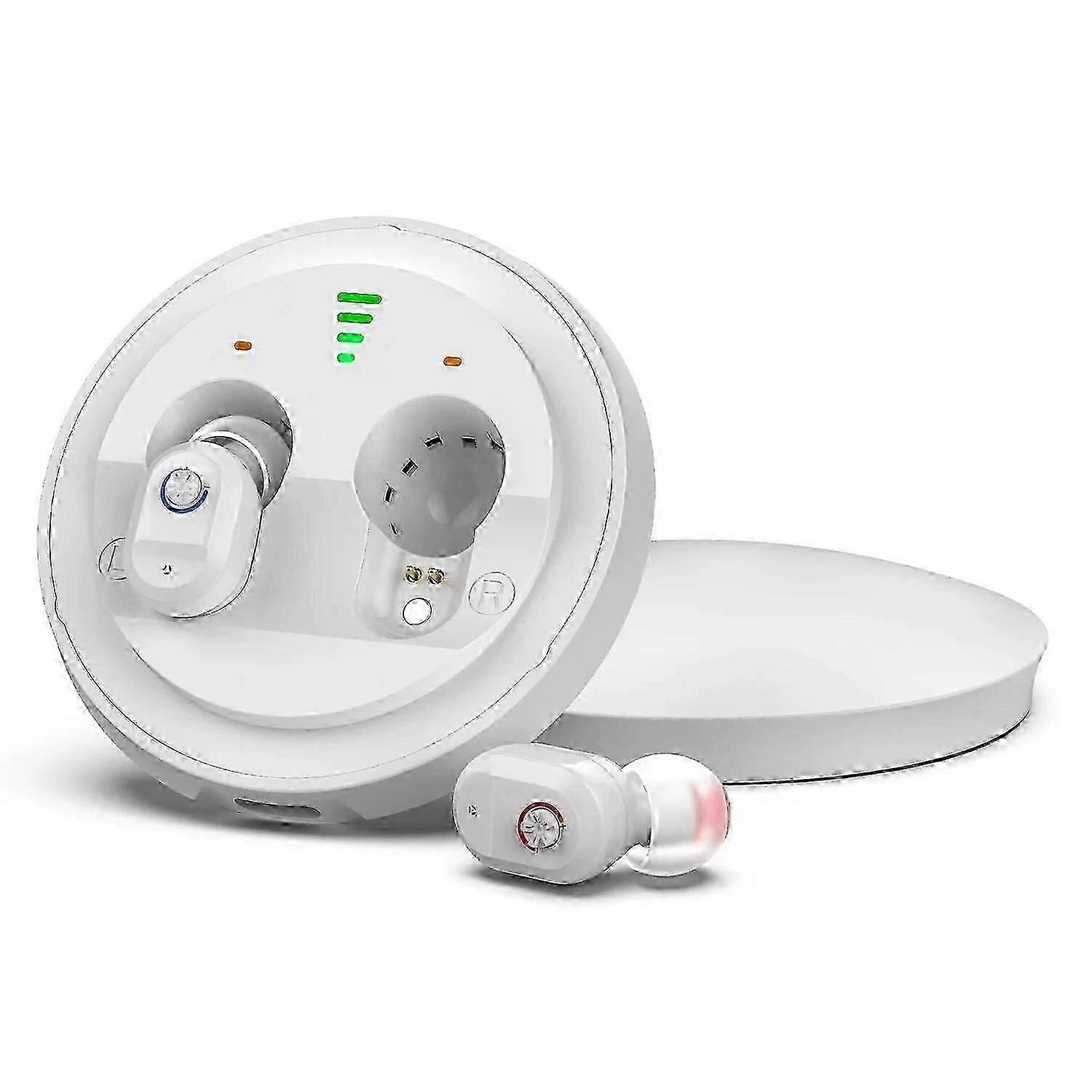 Bluetooth Hearing Aid Rechargeable Phone Connection Noise Reduce Sound Amplifier Hearing Aids Waterproof Earphone For Deafness