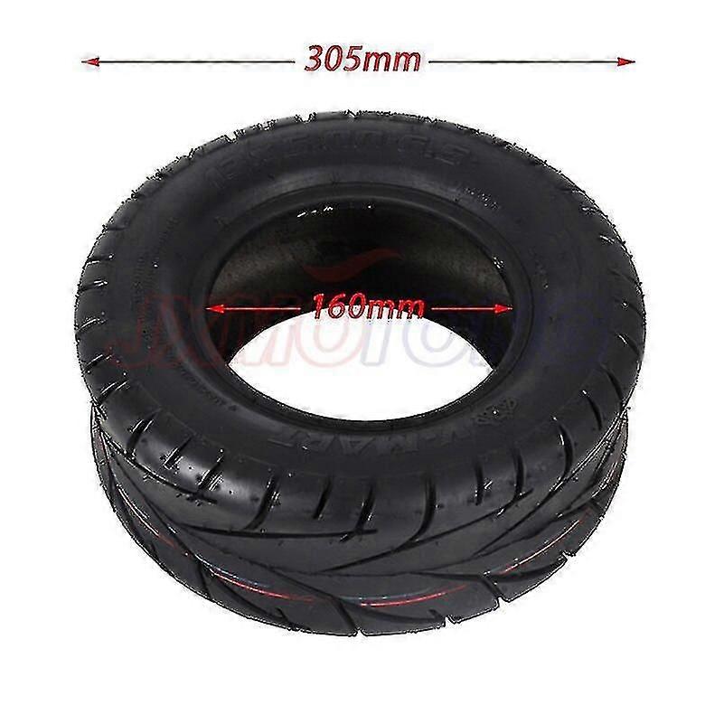 Pneu de vácuo de 13 polegadas para motocicletas e scooters elétricas, acessórios para rodas de kart sem câmara