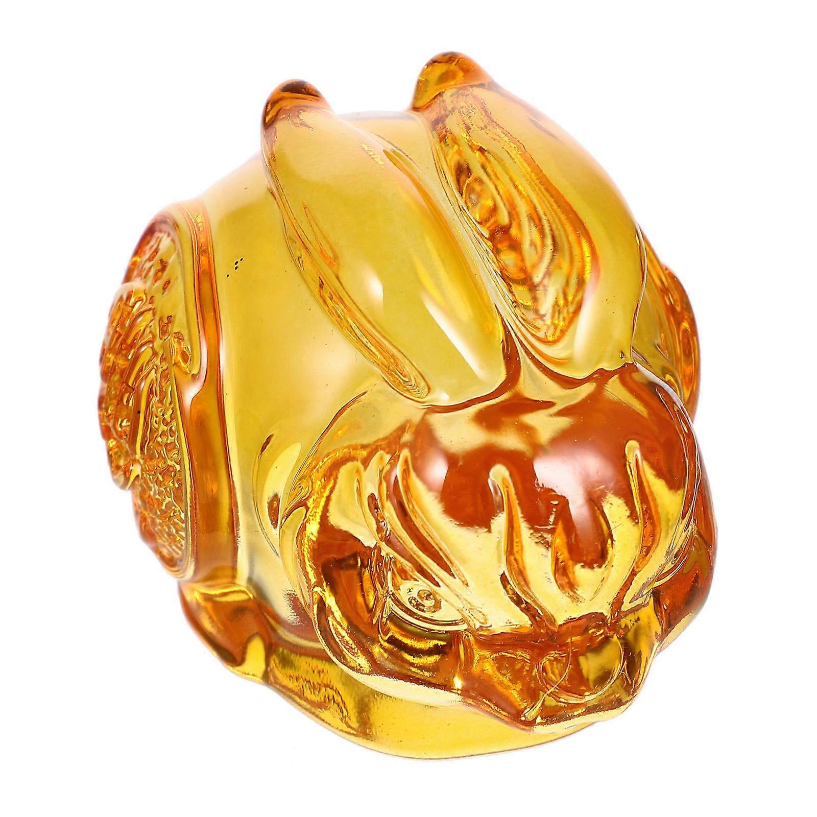 Golden Ornament for Home Decor 2Pcs Tabletop Scene Layout